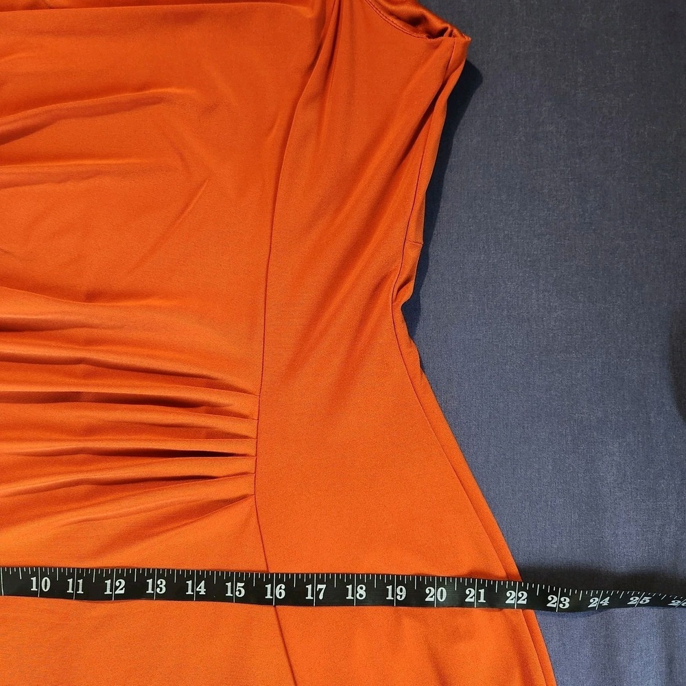 Jones Wear Dress* Cowl Front Jersey Minimalist/Quietluxury/Classic Midi Dress L* - Picture 8 of 9